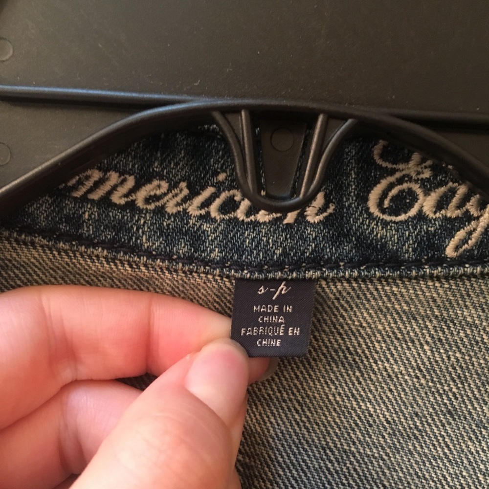 American Eagle Light Denim Jacket - image 4